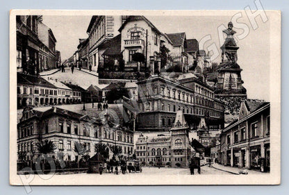 Postcard Přelouč collage handwritten (ST3992)