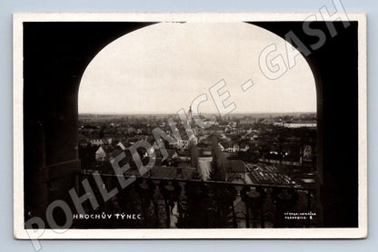 Postcard Hrochův Týnec used (ST3993)