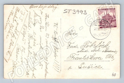 Postcard Hrochův Týnec used (ST3993)