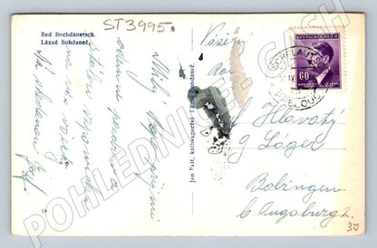 Postcard Spa Bohdaneč used (ST3995)