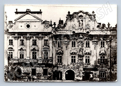 Postcard Pardubice Museum and Girls' School (ST4002)
