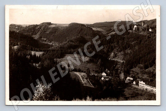 Postcard Svojanov with castle, historical (ST4004)