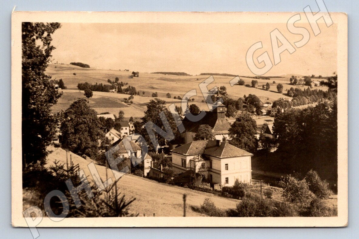 Postcard Klášterec nad Orlicí used 1954 (ST4006)