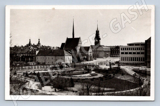 Postcard Pardubice historical center (ST4011)