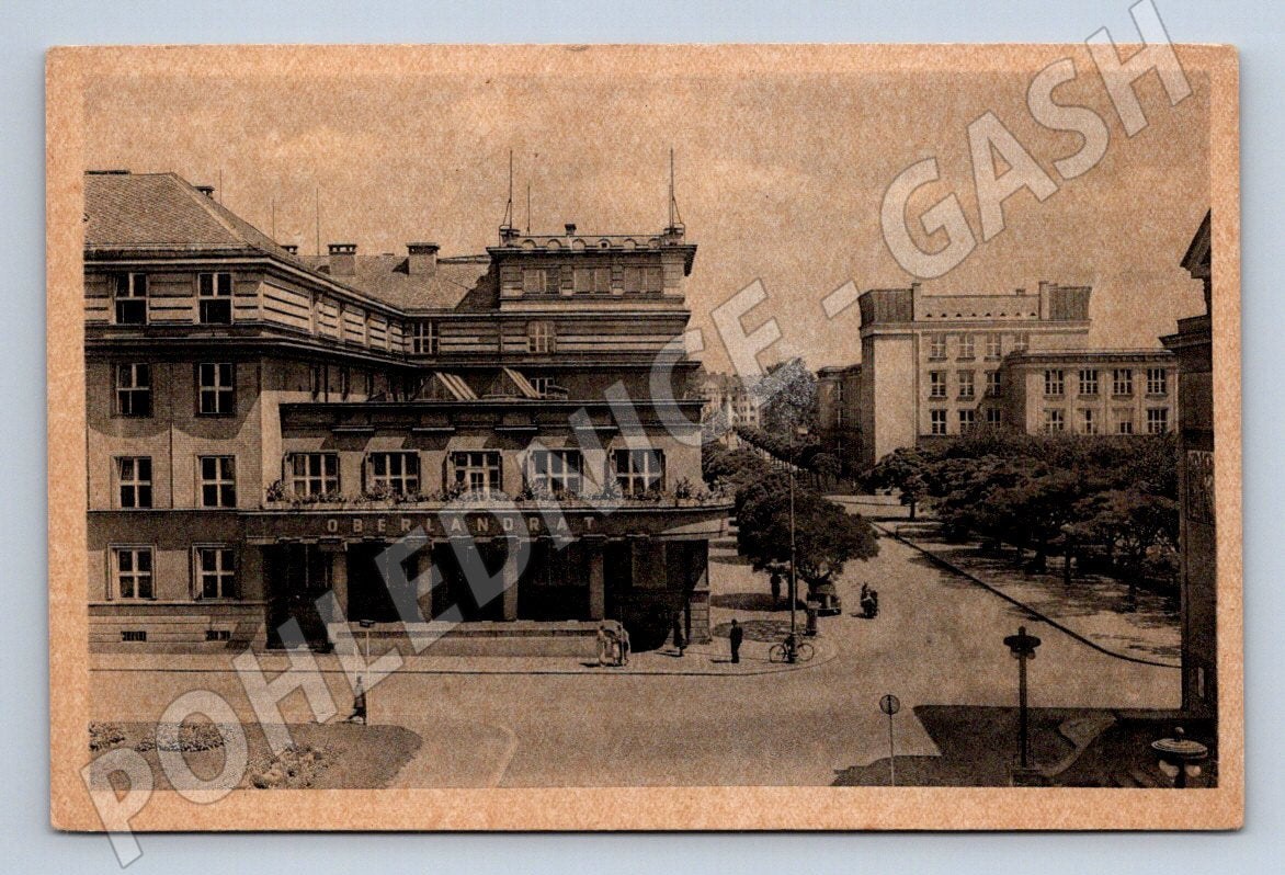 Postcard Pardubice old town historical (ST4016)