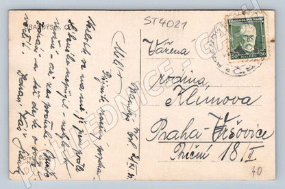 Postcard Brandýs nad Orlicí historical (ST4021)