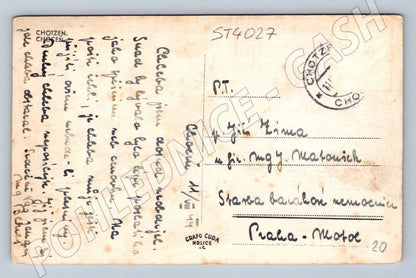 Postcard Choceň amphitheater 1941 (ST4027)