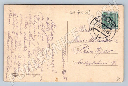 Postcard Chrudim girls' school historical (ST4028)