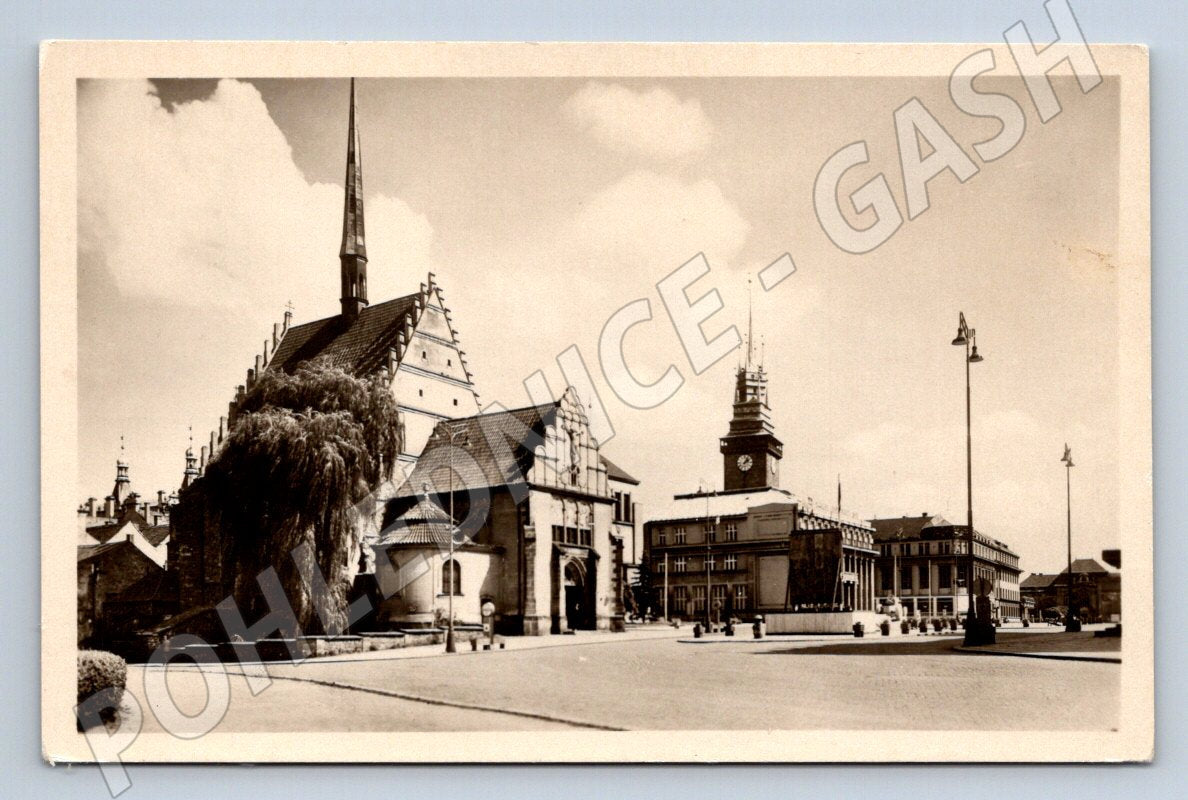 Postcard Pardubice Stalingrad Square Orbis (ST4037)