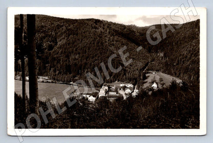 Postcard Drozovská Pila Hoštejn 1949 (ST4040)