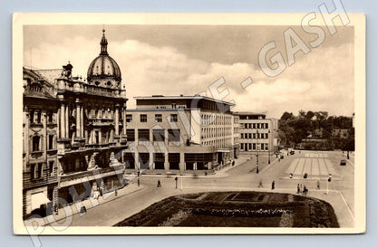 Postcard Pardubice Stalingrad Square (ST4043)