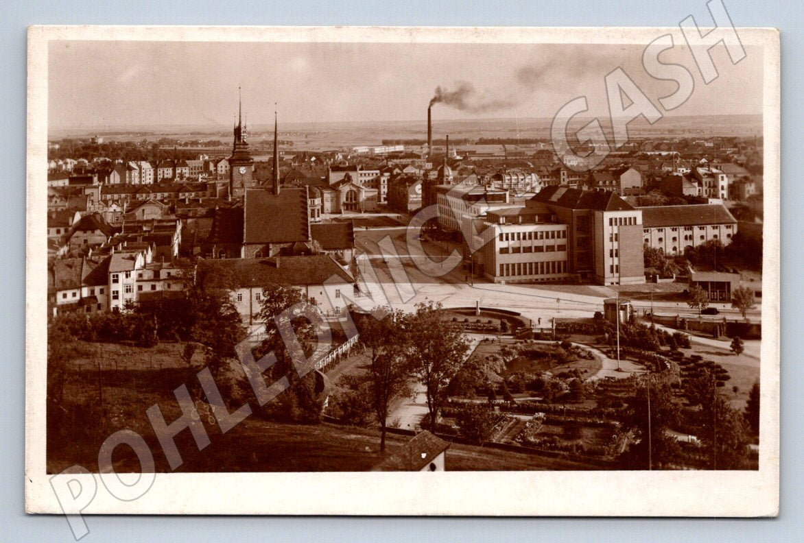 Postcard Pardubice Protectorate 1941 (ST4044)
