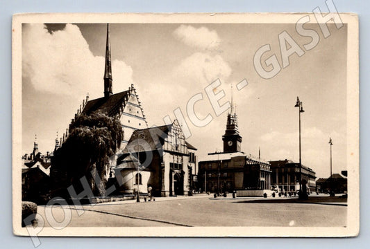 Postcard Pardubice Stalingrad Square (ST4046)