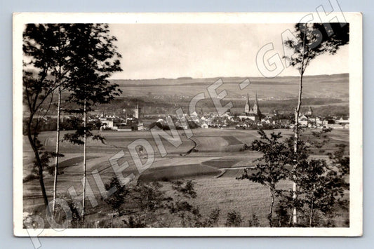 Postcard Vysoké Mýto panorama 1950 (ST4048)