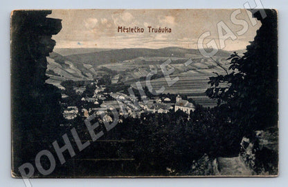 Postcard Truávka landscape collage (ST4055)