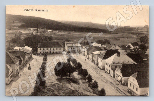 Postcard Trhová Kamenice historical (ST4056)