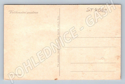 Postcard Easter Sitenský flowers (ST4062)