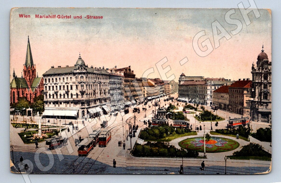 Pohlednice Vídeň Mariahilf Gürtel (ST4069)