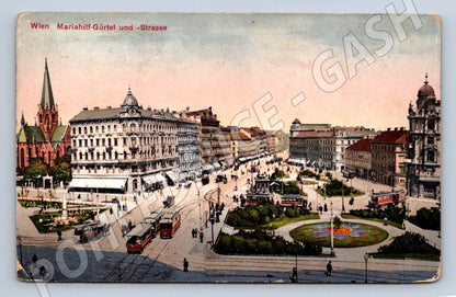 Pohlednice Vídeň Mariahilf Gürtel (ST4069)