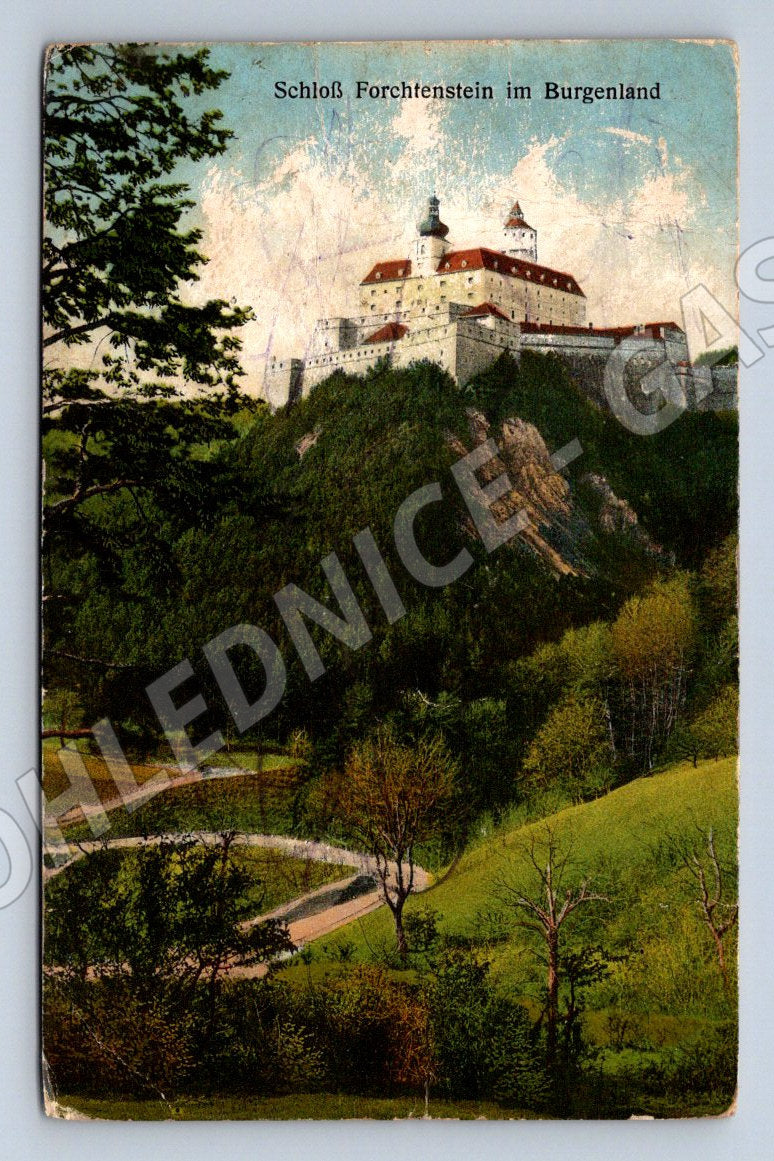 Postcard Forchtenstein Castle Burgenland (ST4070)
