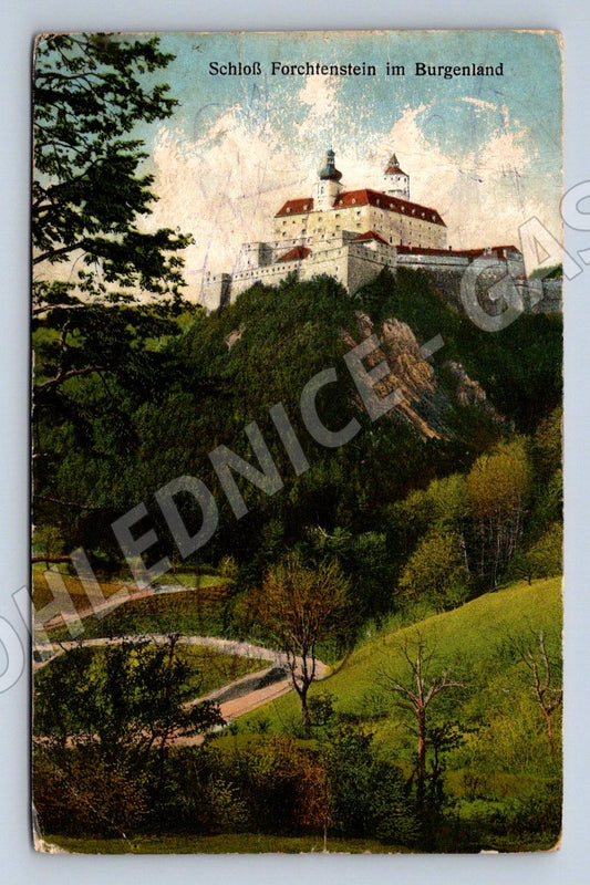 Postcard Forchtenstein Castle Burgenland (ST4070)