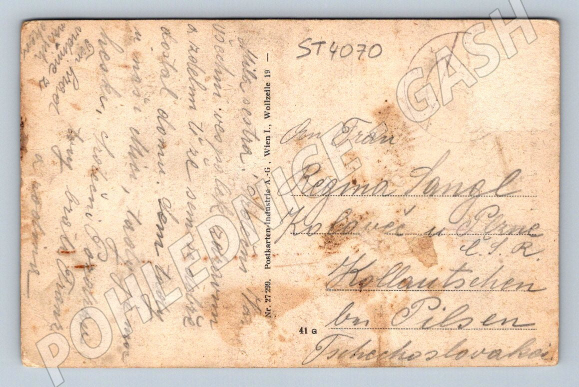 Postcard Forchtenstein Castle Burgenland (ST4070)