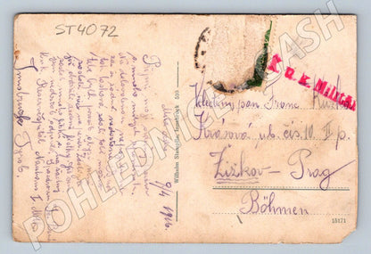 Pohlednice Millenwaldbahn Lermoos 1916 (ST4072)