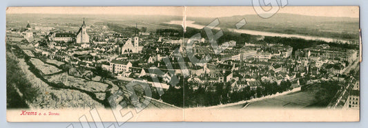 Pohlednice Krems an der Donau panorama (ST4078)