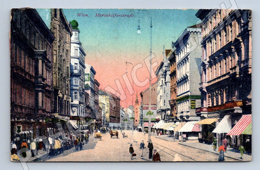 Pohlednice Vídeň Mariahilferstraße (ST4082)
