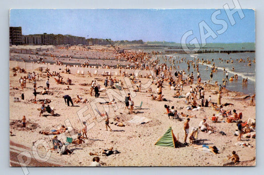 Pohlednice Knokke Belgie pláž (ST4100)