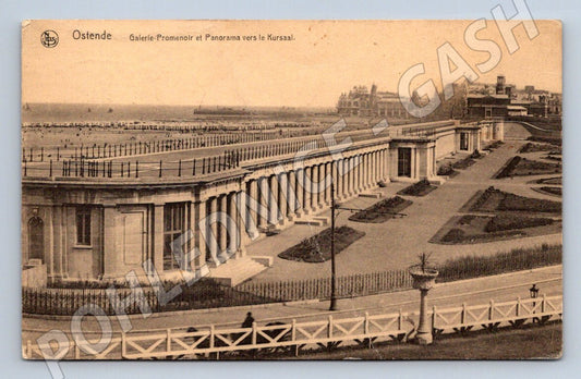 Pohlednice Ostende Galerie Panorama 1921 (ST4101)