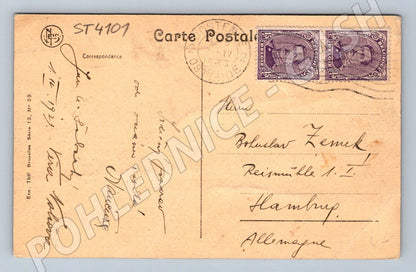 Pohlednice Ostende Galerie Panorama 1921 (ST4101)