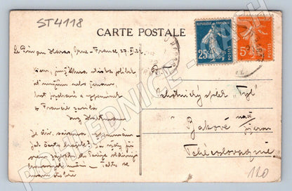 Pohlednice Le Bourg Saint Léonard Francie (ST4118)
