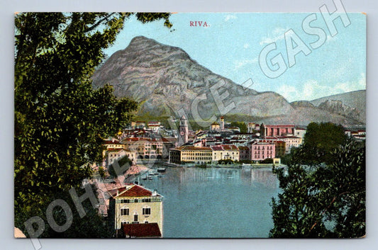 Pohlednice Riva del Garda Itálie (ST4119)