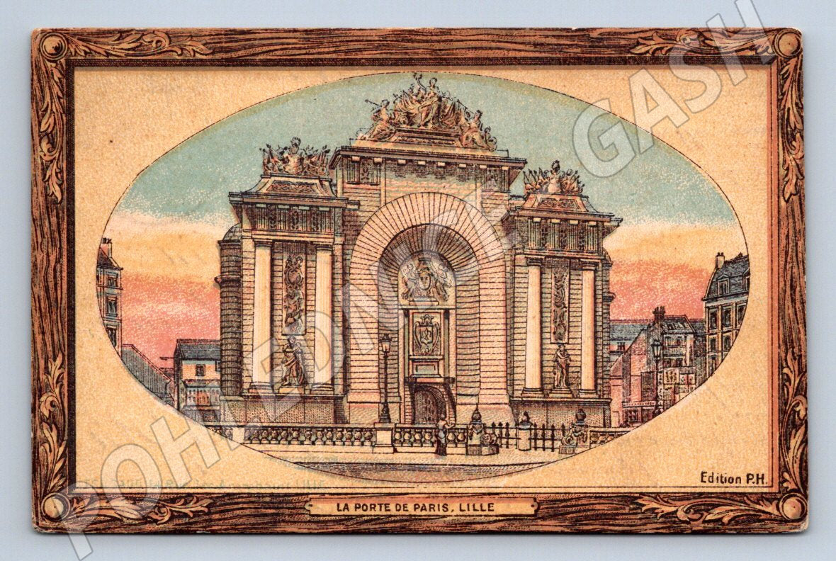 Pohlednice Lille Porte de Paris Francie (ST4129)