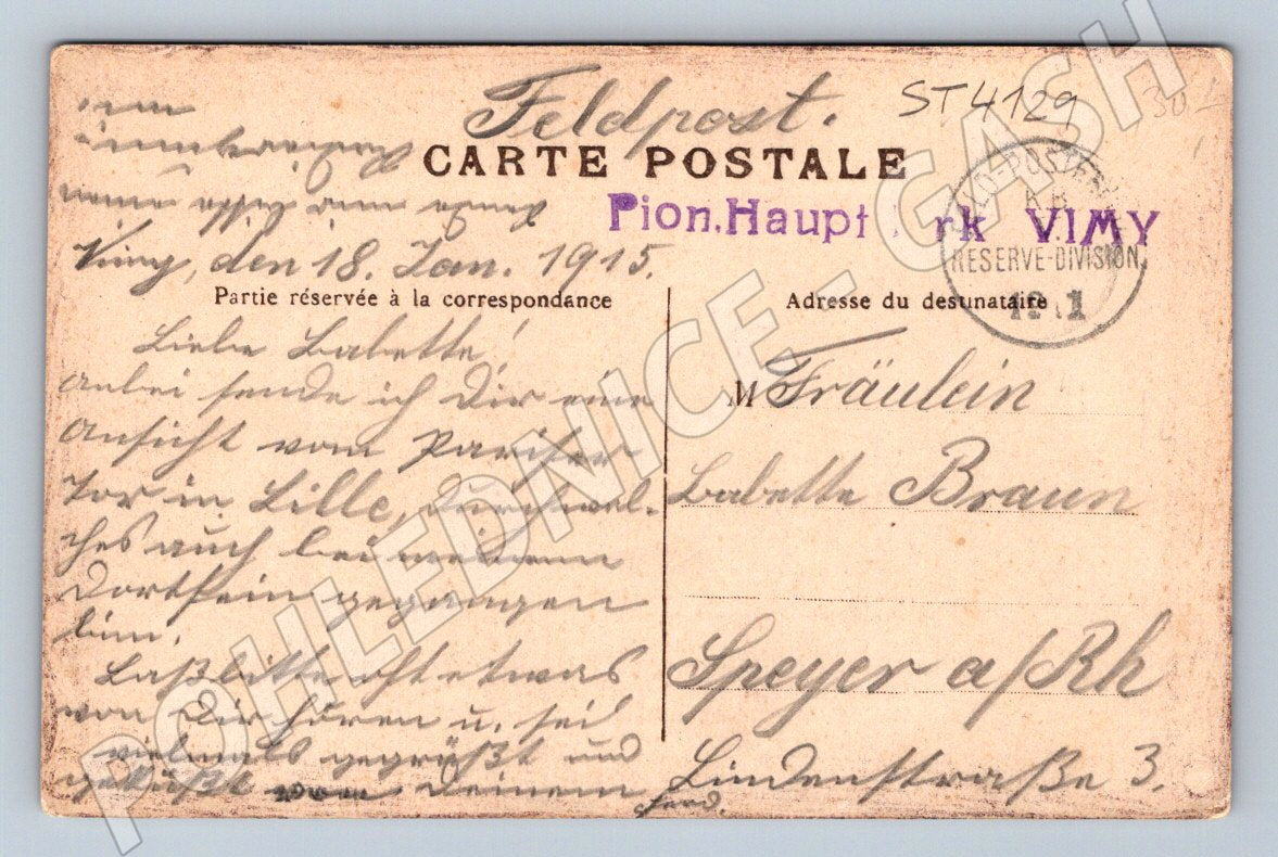 Pohlednice Lille Porte de Paris Francie (ST4129)