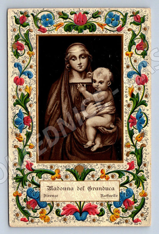 Postcard Raphael Madonna del Granduca (ST4147)