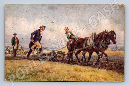 Postcard The King and the Peasant Adolf Liebscher (ST4152)