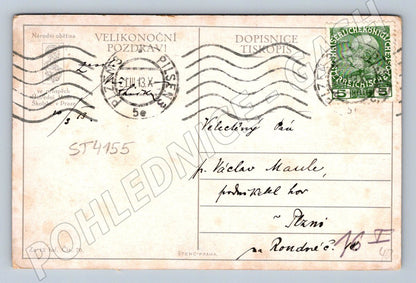 Postcard Easter Illustration 1913 (ST4155)