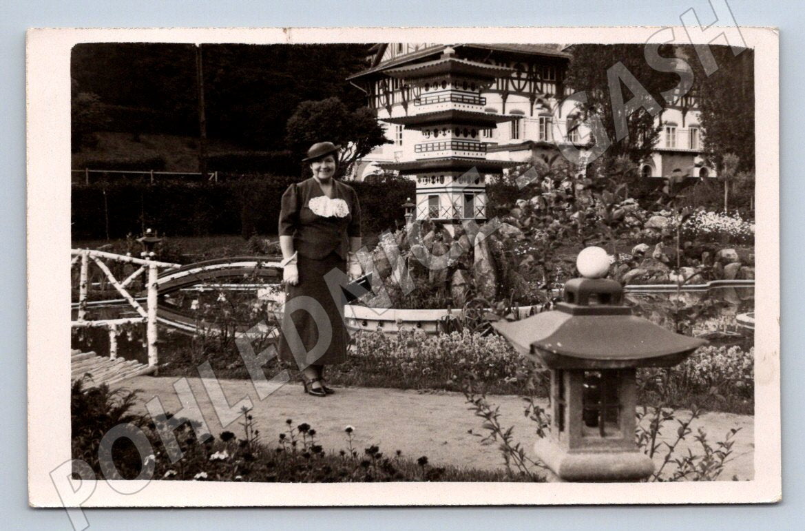 Postcard Luhačovice 1936 Julius Motal (ST4157)