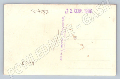 Postcard Luhačovice 1936 Julius Motal (ST4157)