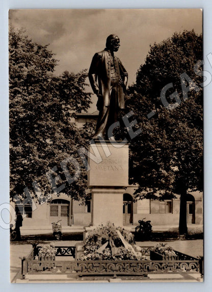 Postcard Litomyšl monument to Bedřich Smetana (ST4165)
