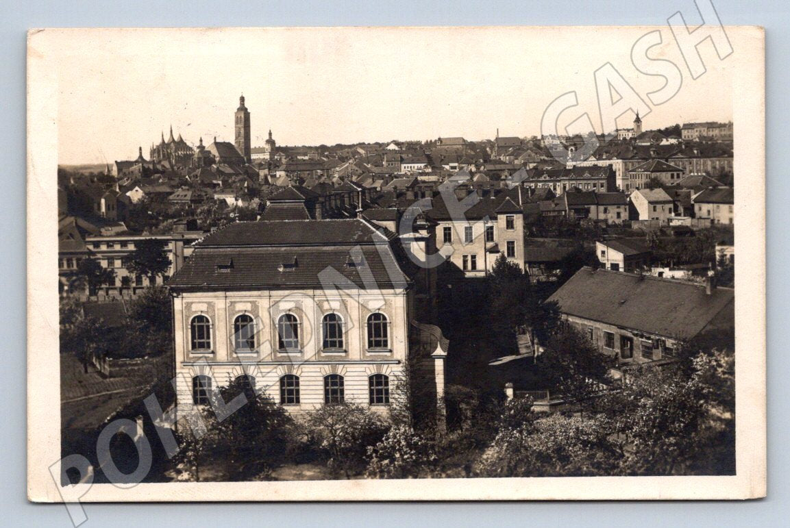 Postcard Kutná Hora Czechoslovakia 1931 (ST4166)