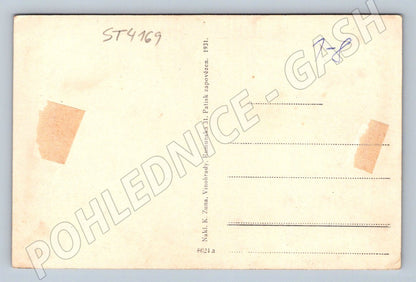 Postcard Milovice military camp 1930 (ST4169)