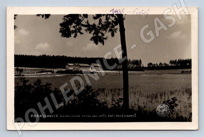 Postcard Zbraslavice sanatorium 1938 (ST4188)
