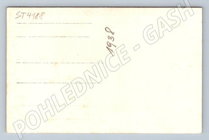 Postcard Zbraslavice sanatorium 1938 (ST4188)