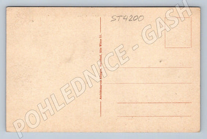 Postcard Karlovy Vary Mill Colonnade (ST4200)