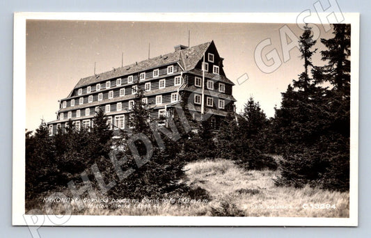 Postcard Krkonoše Sokolska bouda (ST4209)