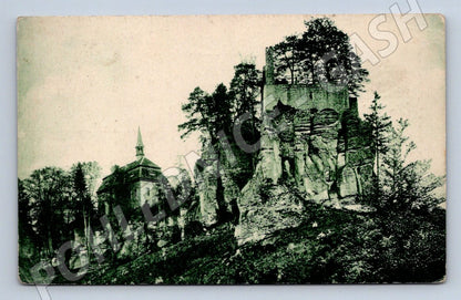 Postcard Wallenstein Castle Bohemian Paradise (ST4210)