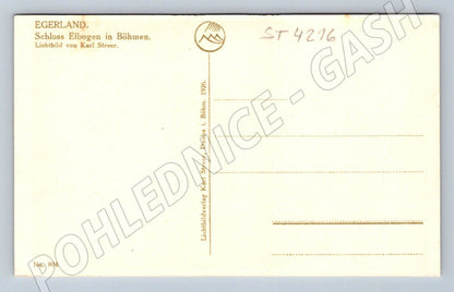 Pohlednice hrad Loket 1926 (ST4216)